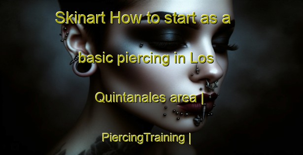 Skinart How to start as a basic piercing in Los Quintanales area | PiercingTraining | PiercingClasses | SkinartTraining-Spain